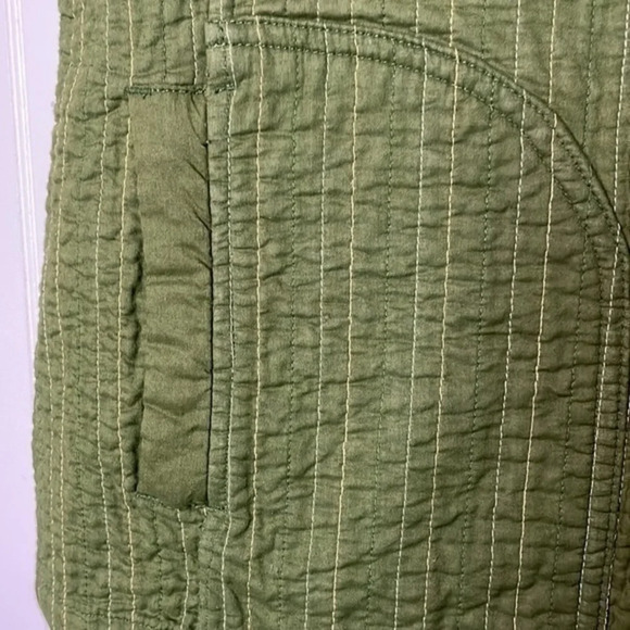 New Gorgeous Handmade Quilted Reversable Button Down Vest Size M/L - Picture 12 of 12
